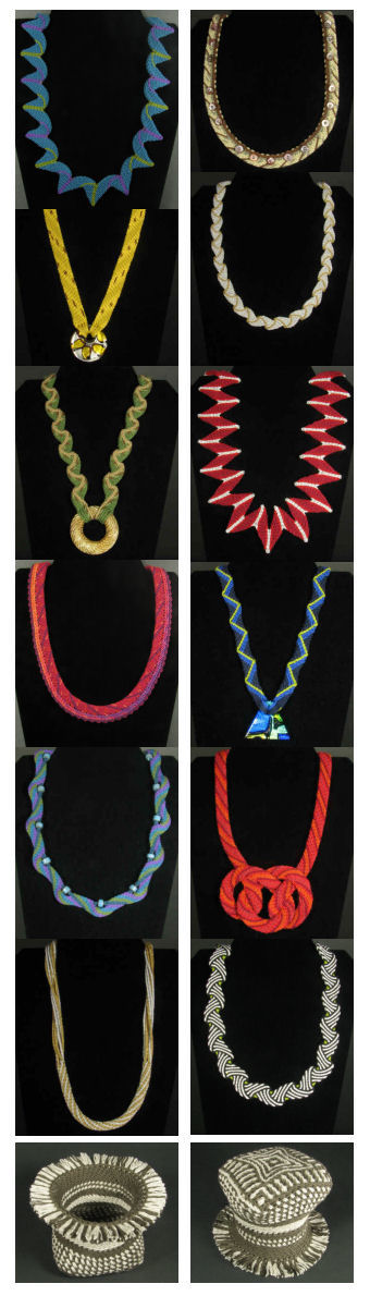 Photo of Ply-split necklaces and baskets