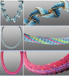Ply-split Necklaces